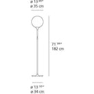 Artemide - Castore Floor Lamp - 1055005A | Montreal Lighting & Hardware