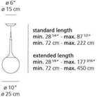 Artemide - Castore Suspension - CAS1025 | Montreal Lighting & Hardware