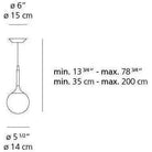 Artemide - Castore Suspension - CAS1025 | Montreal Lighting & Hardware