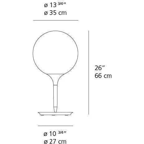 Artemide - Castore Table Lamp - 1050005A | Montreal Lighting & Hardware