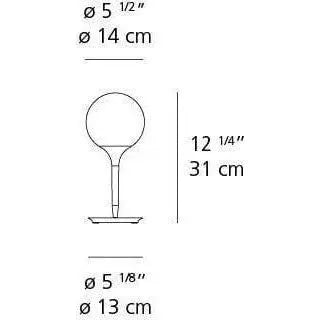 Artemide - Castore Table Lamp - 1050005A | Montreal Lighting & Hardware