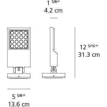 Artemide - Cefiso Outdoor Wall / Ceiling / Floor Light - T418039W18 | Montreal Lighting & Hardware