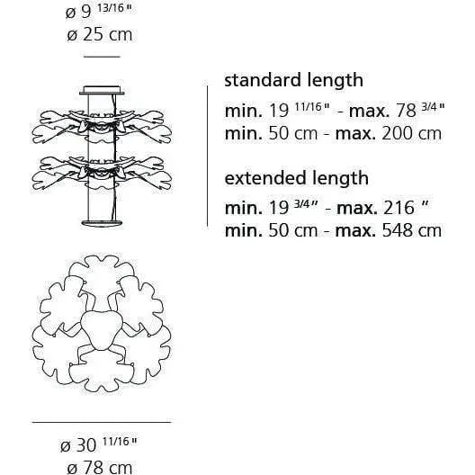 Artemide - Chlorophilia LED Suspension - 1628118A | Montreal Lighting & Hardware