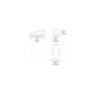 Artemide - Cuneo Mini Outdoor LED Wall / Floor Light - T082828 | Montreal Lighting & Hardware