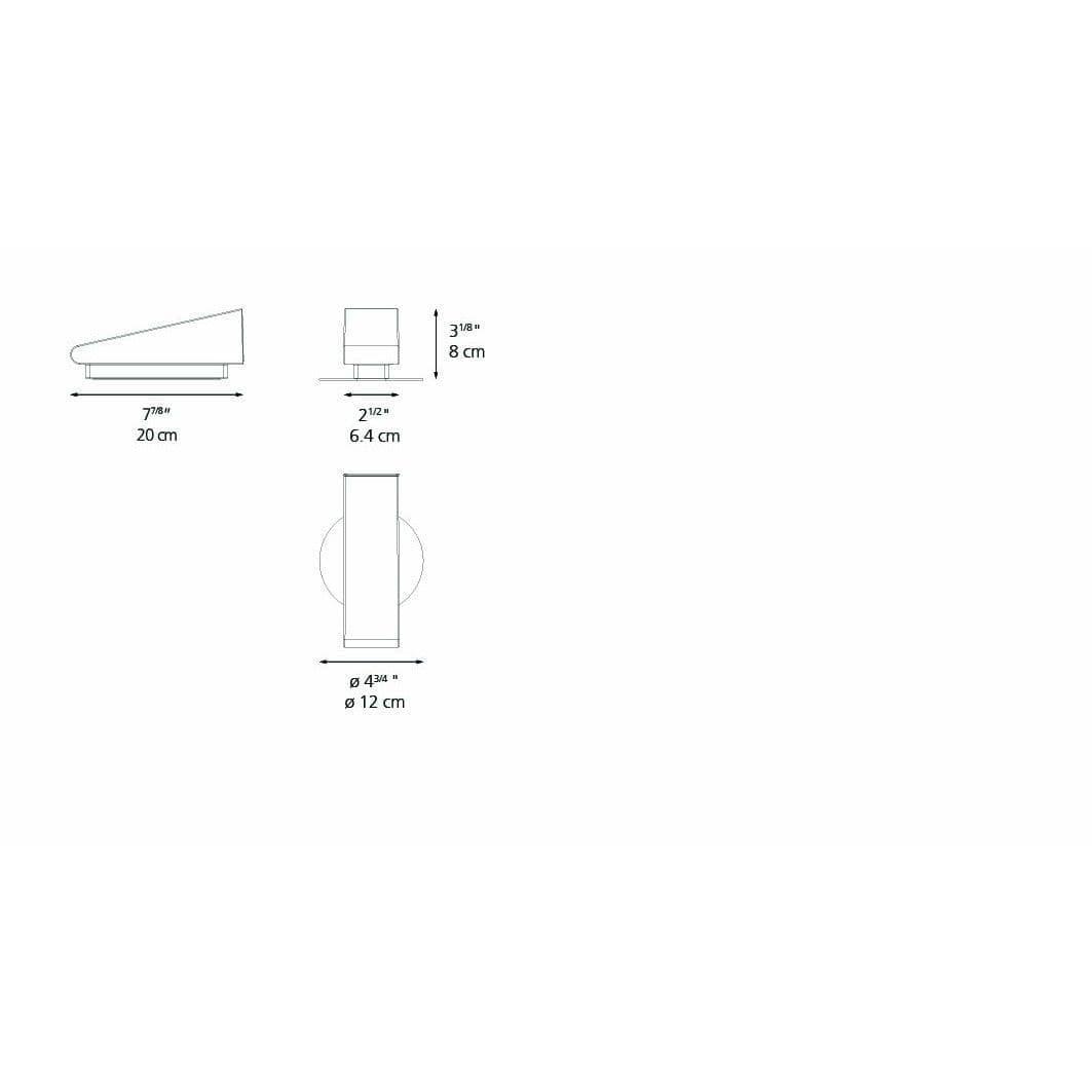 Artemide - Cuneo Mini Outdoor LED Wall / Floor Light - T082828 | Montreal Lighting & Hardware