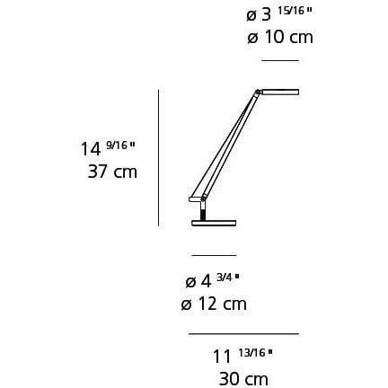 Artemide - Demetra Micro Table Lamp - 1747W18A | Montreal Lighting & Hardware