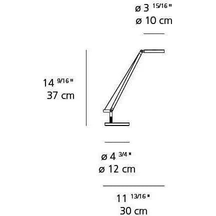 Artemide - Demetra Micro Table Lamp - 1747W18A | Montreal Lighting & Hardware