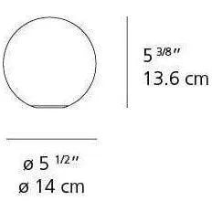 Artemide - Dioscuri Table Lamp - 1034118A | Montreal Lighting & Hardware