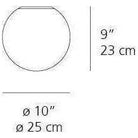 Artemide - Dioscuri Wall / Ceiling Light - 1039118A | Montreal Lighting & Hardware