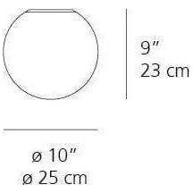 Artemide - Dioscuri Wall / Ceiling Light - 0112018A | Montreal Lighting & Hardware