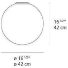 Artemide - Dioscuri Wall / Ceiling Light - 1039118A | Montreal Lighting & Hardware