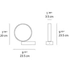 Artemide - Eclittica Table Lamp - DDEC04002038 | Montreal Lighting & Hardware