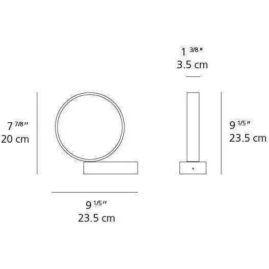 Artemide - Eclittica Table Lamp - DDEC04002038 | Montreal Lighting & Hardware