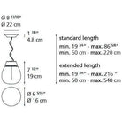 Artemide - Empatia Suspension - 1815118A | Montreal Lighting & Hardware