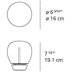 Artemide - Empatia Table Lamp - 1813018A | Montreal Lighting & Hardware