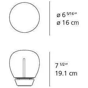 Artemide - Empatia Table Lamp - 1813018A | Montreal Lighting & Hardware