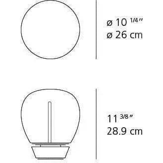 Artemide - Empatia Table Lamp - 1817018A | Montreal Lighting & Hardware