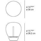 Artemide - Empatia Table Lamp - 1817018A | Montreal Lighting & Hardware