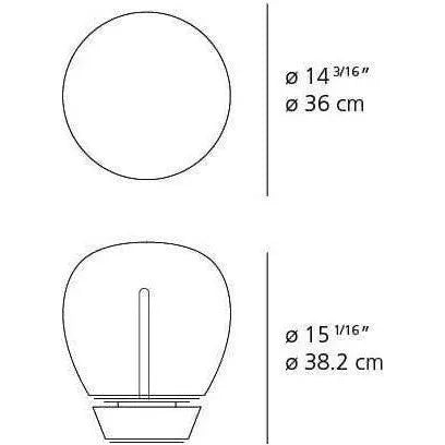 Artemide - Empatia Table Lamp - 1817018A | Montreal Lighting & Hardware