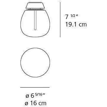 Artemide - Empatia Wall / Ceiling Light - 1814018A | Montreal Lighting & Hardware