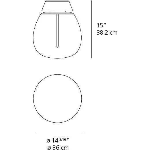 Artemide - Empatia Wall / Ceiling Light - 1814018A | Montreal Lighting & Hardware