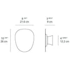 Artemide - Facce Prism Raised LED Wall/Ceiling Light - RDFAK02L93001AN | Montreal Lighting & Hardware