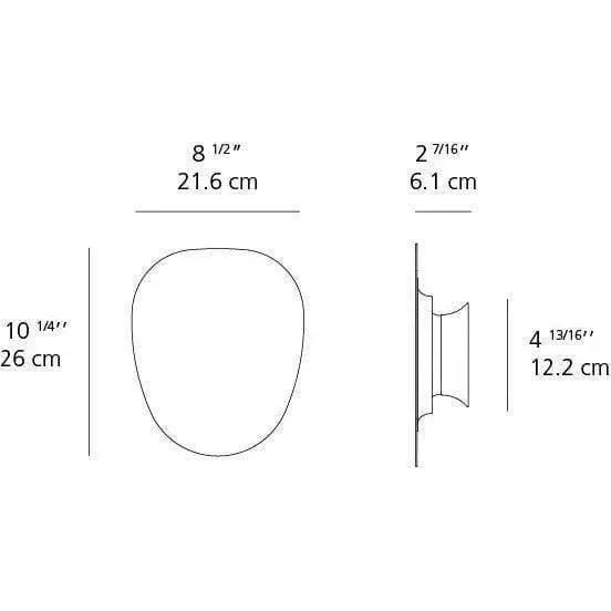 Artemide - Facce Prism Shallow LED Wall/Ceiling Light - RDFAK02S93001AN | Montreal Lighting & Hardware