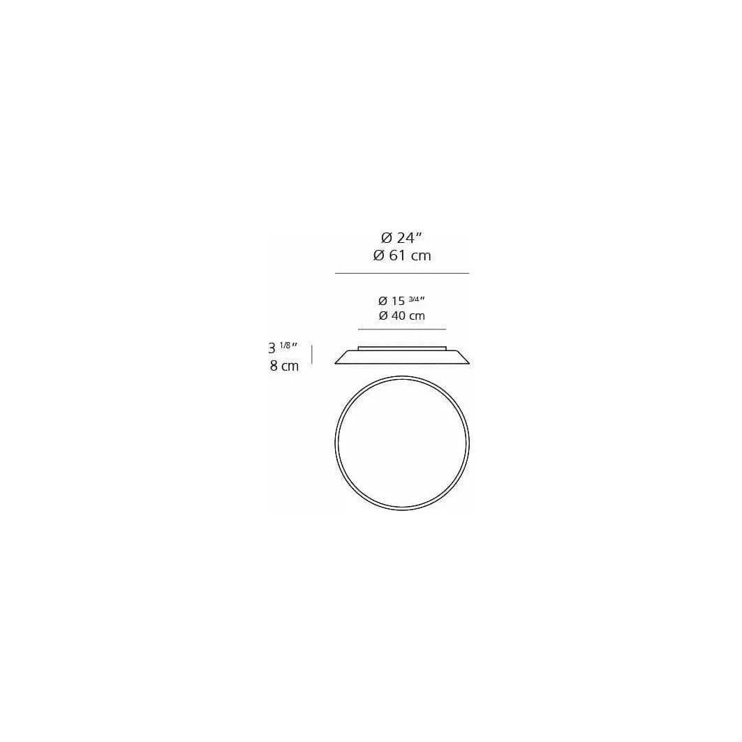 Artemide - Febe Ceiling / Wall Light - 0241W28A | Montreal Lighting & Hardware