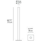Artemide - Ilio Floor Lamp - 1640038A | Montreal Lighting & Hardware