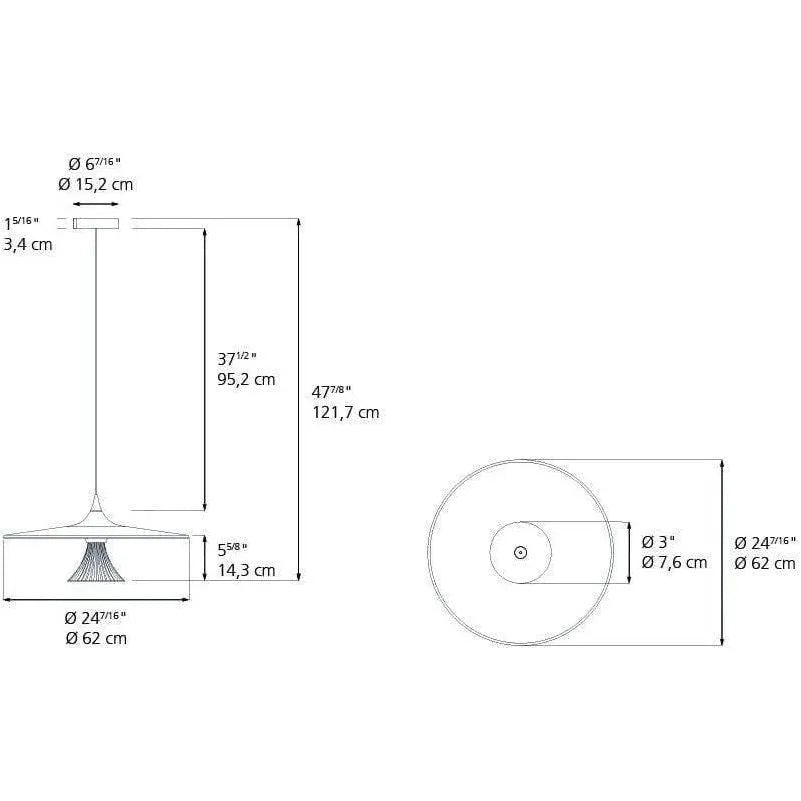 Artemide - Ipno Pendant - 1846038A | Montreal Lighting & Hardware
