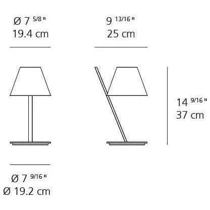 Artemide - La Petite Table Lamp - 1751038A | Montreal Lighting & Hardware
