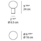 Artemide - Laguna Table Lamp - 1800148A | Montreal Lighting & Hardware