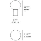 Artemide - Laguna Table Lamp - 1805148A | Montreal Lighting & Hardware