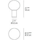 Artemide - Laguna Table Lamp - 1805148A | Montreal Lighting & Hardware