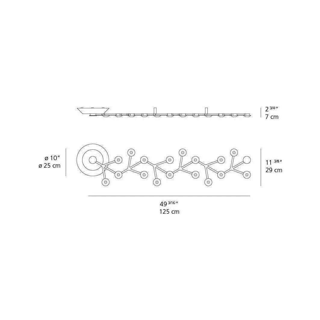 Artemide - LED Net Line Ceiling Light - 1590058A | Montreal Lighting & Hardware
