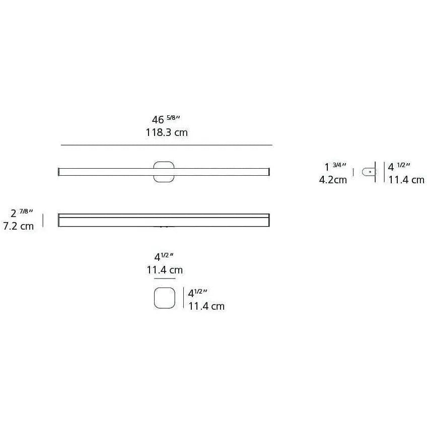 Artemide - Ledbar Round Canopy Wall Light - RDLB2R93006A | Montreal Lighting & Hardware