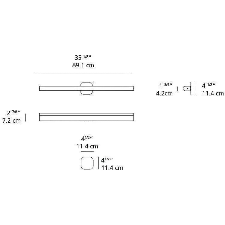 Artemide - Ledbar Round Canopy Wall Light - RDLB2R93006A | Montreal Lighting & Hardware