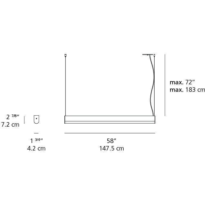 Artemide - Ledbar Round Linear Pendant - RDLBC4RB93006A | Montreal Lighting & Hardware
