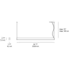 Artemide - Ledbar Square Linear Pendant - RDLBC4SD93006A | Montreal Lighting & Hardware