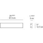 Artemide - Lineaflat Dual Wall Light - RDLF1B93006AN | Montreal Lighting & Hardware