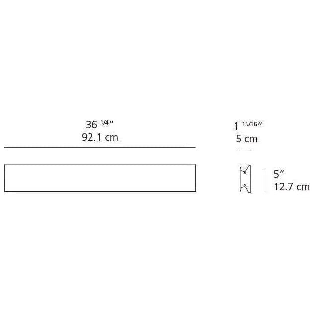 Artemide - Lineaflat Dual Wall Light - RDLF1B93006AN | Montreal Lighting & Hardware