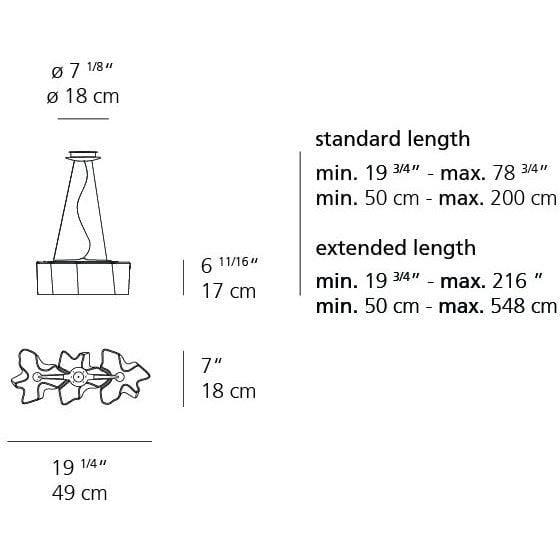 Artemide - Logico Triple Linear Suspension Lamp - 0697018A | Montreal Lighting & Hardware