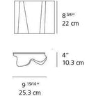 Artemide - Logico Wall Light - 0391038A | Montreal Lighting & Hardware