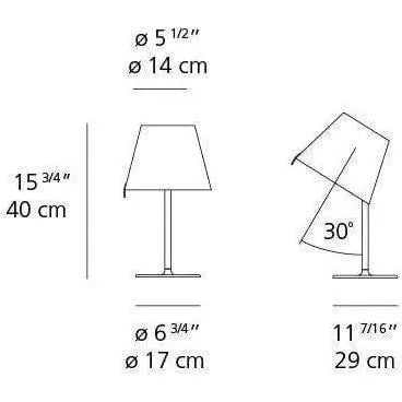 Artemide - Melampo Table Lamp - 0710028A | Montreal Lighting & Hardware