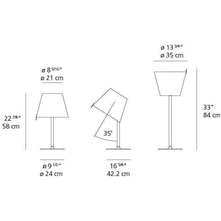 Artemide - Melampo Table Lamp - 0710028A | Montreal Lighting & Hardware