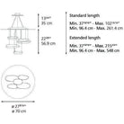 Artemide - Mercury Mini Suspension - 1477118A | Montreal Lighting & Hardware