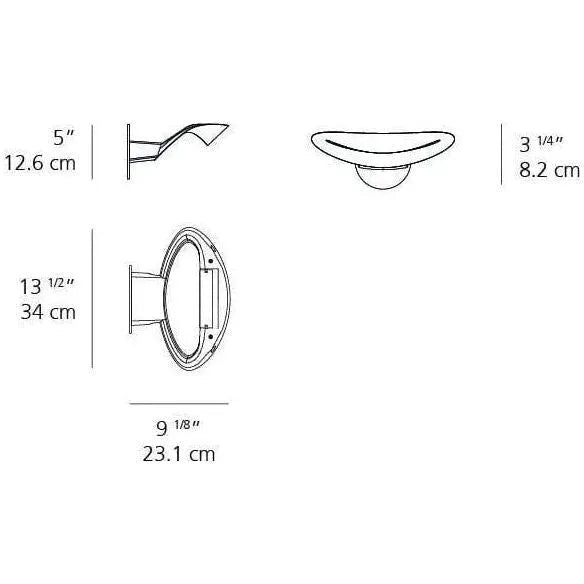Artemide - Mesmeri Wall Light - 0918W28A | Montreal Lighting & Hardware