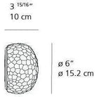 Artemide - Meteorite Mini Wall/Ceiling Light - 1707018A | Montreal Lighting & Hardware