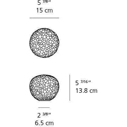 Artemide - Meteorite Table Lamp - 1703118A | Montreal Lighting & Hardware
