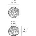 Artemide - Meteorite Wall/Ceiling Light - 1701018A | Montreal Lighting & Hardware